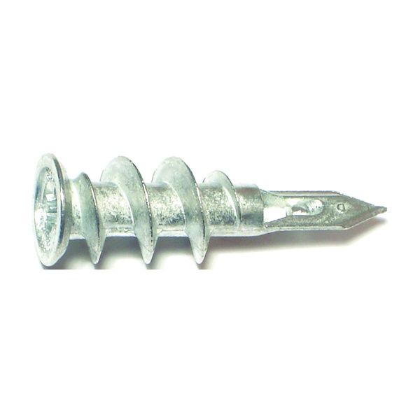 #8 X 1-1/4 Zinc Plated Steel E-Z Ancor Wall Anchors