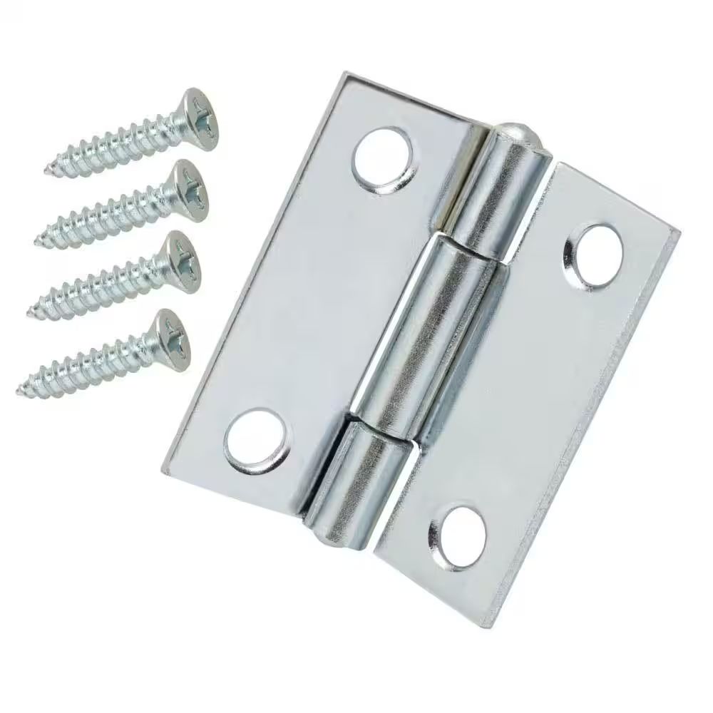 1" Narrow Loose Pin Hinges, 2 Count