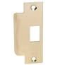 4-7/8" Brass Plated Strike Plate (Small Hole)