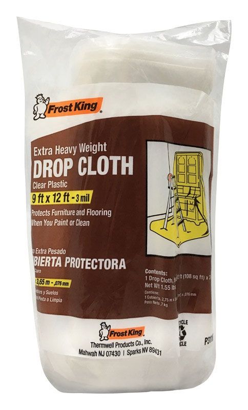 Plastic Drop Cloth 3 Mil 09123