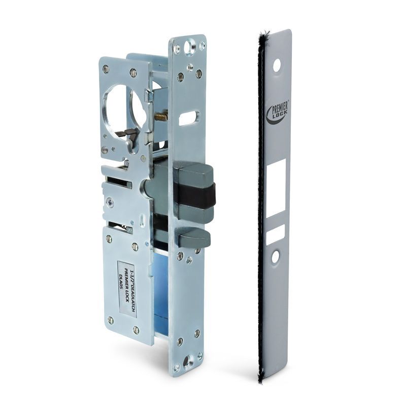 1-1/2 in. Commercial Deadlatch Narrow Stile Mortise Lock - Right Handed