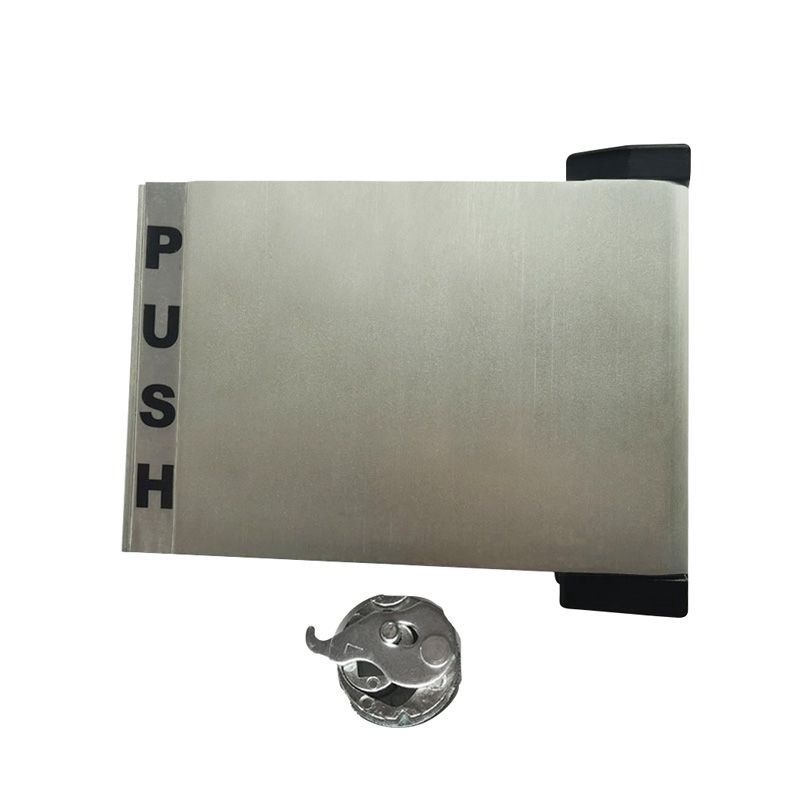 Push/ Pull Paddle Handle - Reversible- Alumium Finish