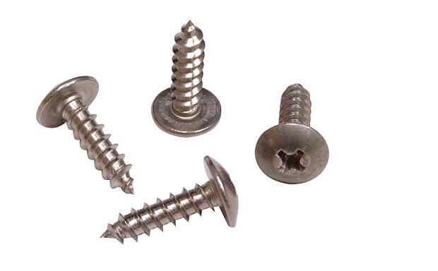 6x3/8  Phillips pan sheet metal screws 24pc