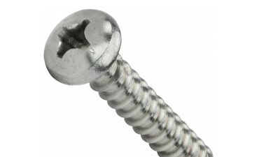 8x1-1/4  Phillips pan sheet metal screws 10pc