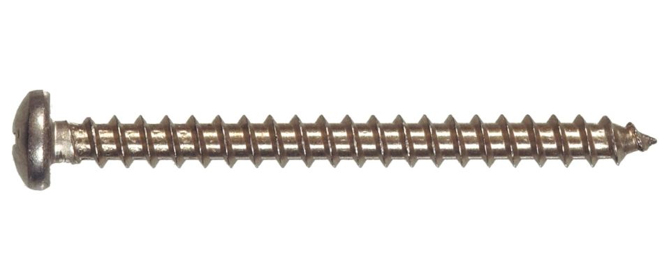 8x3  Phillips pan sheet metal screws 6pc