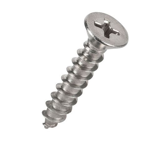 6x3/4 Phillips flat sheet metal screws