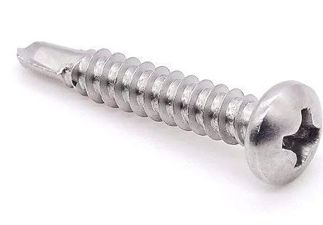 12x3  Phillips flat sheet metal screws 3pc