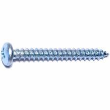 12x2  Phillips pan sheet metal screws 4pc