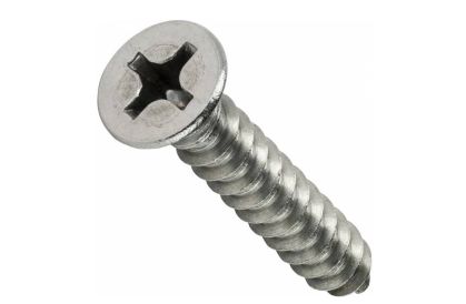 14x1  Phillips flat sheet metal screws 4pc