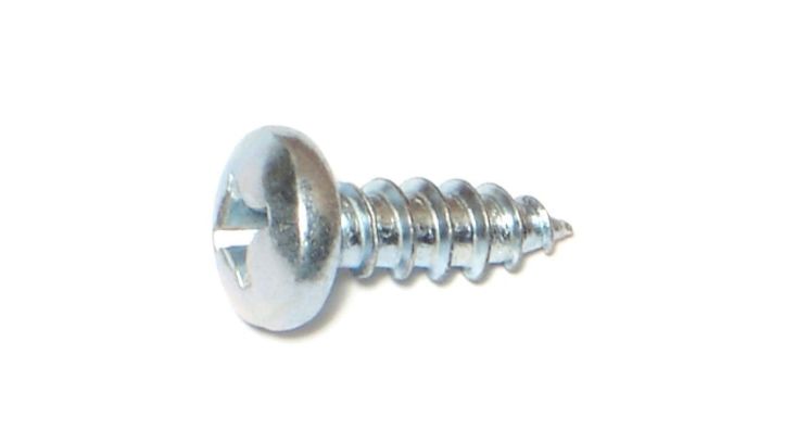 4x3/4  Phillips pan sheet metal screws 22pc