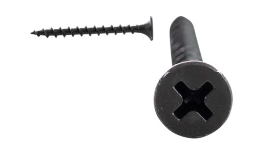 6x2-1/4  Phillips bugle Drywall Screws black 7pc