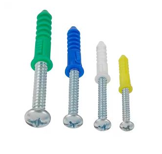 Wall anchors with screws