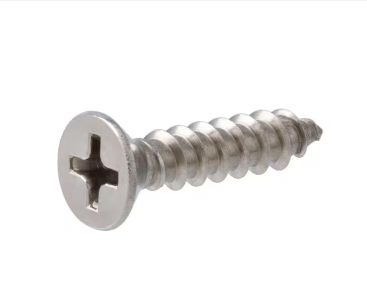 8x3/4 Phillips flat  sheet metal screws 14pc