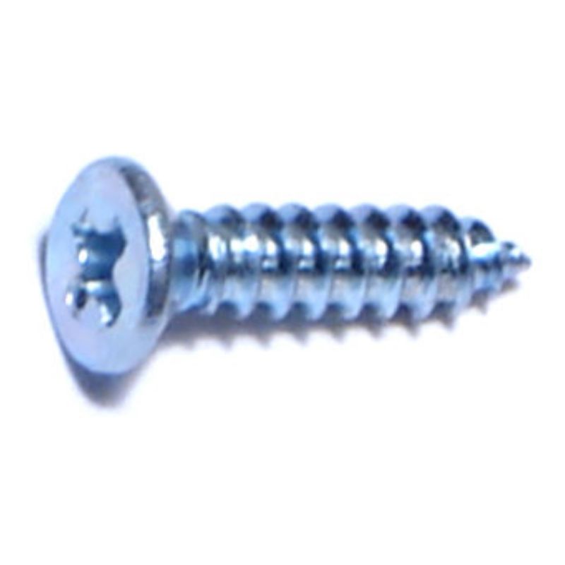 4x1/2  Phillips flat sheet metal screws 24pc
