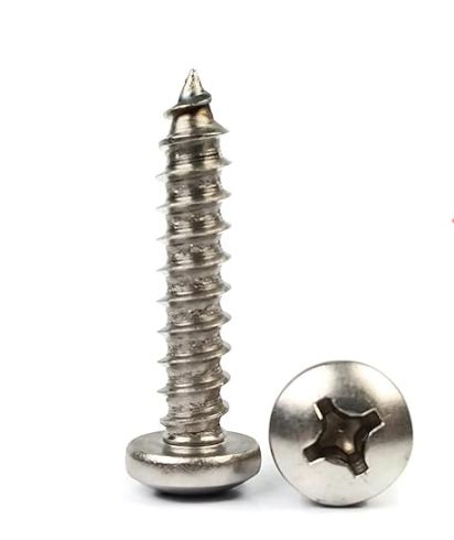 4x1 Phillips pan sheet metal screws 14pc