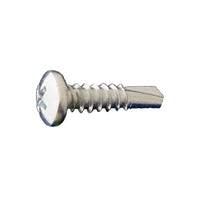 12x1   Phillips pan self drilling screws 4pc