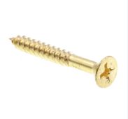 10x1-1/4 Phillips flat wood screws 3pc