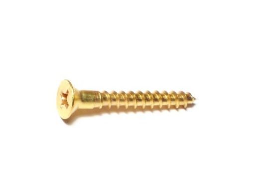 8x1-1/4Phillips flat wood screws 4pc