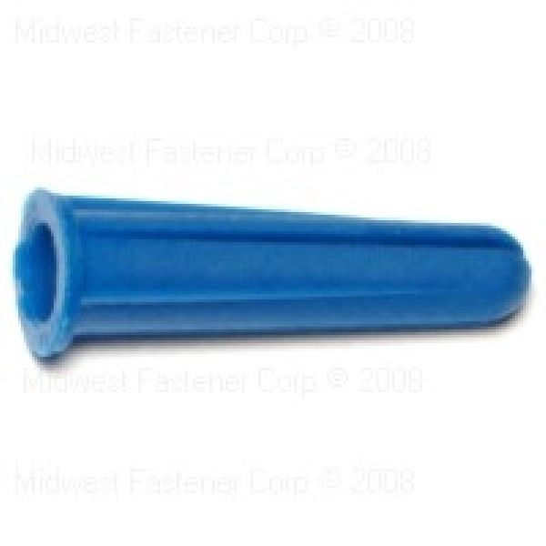 Plastic conical anchors with screws (K), Size: 6-8x3/4