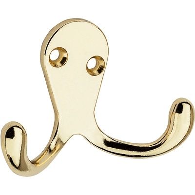 3" Double Prong Robe Hook, Colour: 43134