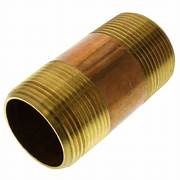 1-1/2" Brass Nipple, Per piece: Close or1-1/ 2"