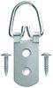OOK 75 Lb. Large Steel D-Ring Hangers (2-Pack)