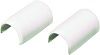 Legrand Wiremold CordMate Cord Cover Coupling, Cord Hider for Home or Office, Holds 1 Cable, White (2 Pack)