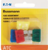 Bussmann ATC Assorted Fuse Assortment 5 Pk, 5PK