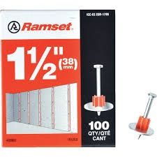 1-1/2" DRIVE PINS WITH WASHERS