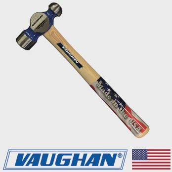 24 Oz Ball Pein Hammer High Carbon Steel Head 15 in.