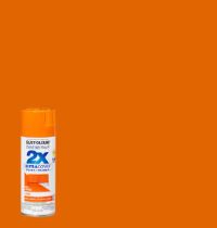12 Oz Real Orange Gloss Painters Touch 2X Ultra Cover Spray Paint 2