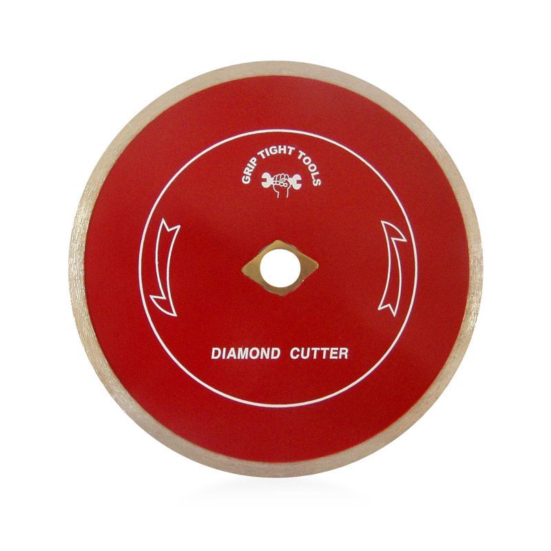 7 in. Professional Continuous Rim Tile Cutting Diamond Blade for Cutting Porcelain, Ceramic and Marble