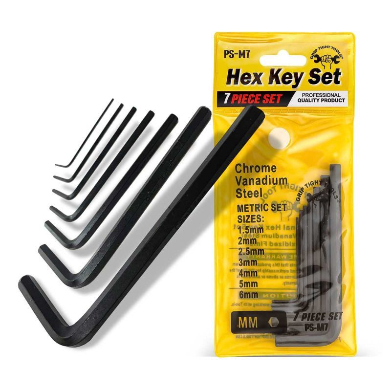 Hex key Set 7 PC Set Metric