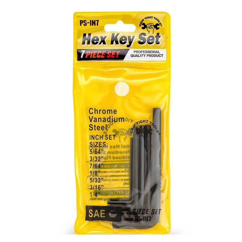 SAE Hex Key Set 7 PC set