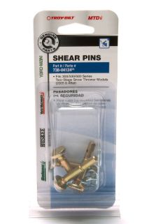 OEM-738-04124 Snow Thrower Shear Pins