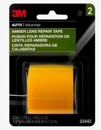 Lens Repair Tape 1-7/8 in W X 5 Ft L Amber