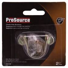 Closet Pole Brackets