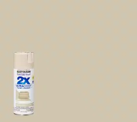 12 Oz Almond Gloss Painters Touch 2X Ultra Cover Spray Paint