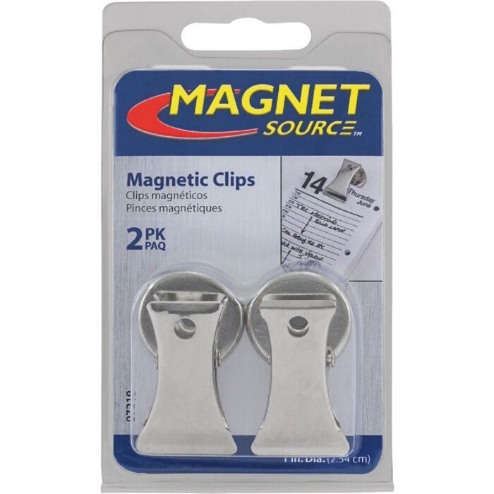 Handy Utility Clip Magnet (2 per Pack)