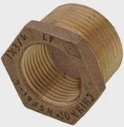 BRASS BUSHING, Size: 1/4"x1/8"