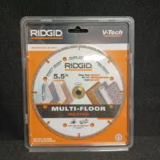 Ridgid 5.5” 140mm Multi-Floor Dry/Wet Cutting New