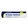 RollerLite White Velvet Woven Dralon Fabric 9 in. W X 1/2 in. Cage Paint Roller Cover Refill 1 Pk