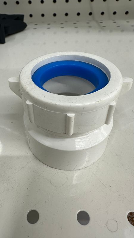 1-1/2"x1-1/4" PVC Trap Adapter