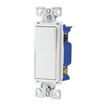 Cooper Wiring 7511W-BOX 1 Pole White Ac Quiet Switch