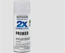 Spray Primer,Flat,White,12 Oz,Exterior