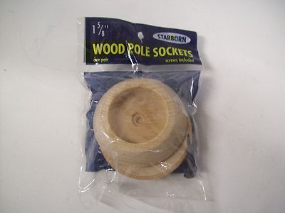 1 3/8'' Wood Pole Sockets