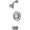 Delta Classic Chrome Single-Handle Tub and Shower Faucet