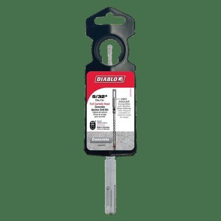 SDS-Plus r Full-Carbide Head Concrete bit