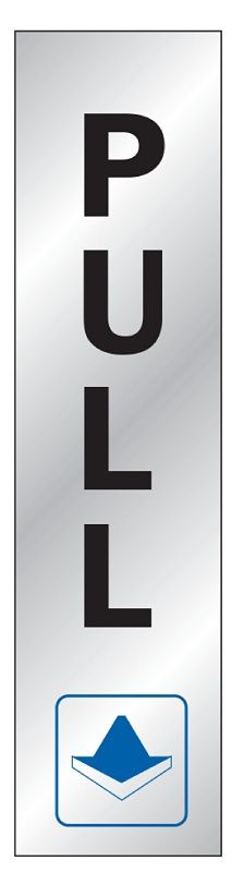 SIGNS, Types: PULL SELF ADHESIVE