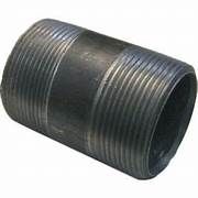 1-1/2" Galvanized Nipple, Size: Short 1-1/2"